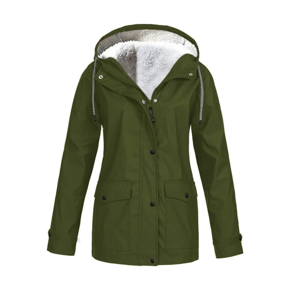 Chaqueta de mujer Zulema suave de lluvia a prueba L Rompevientos