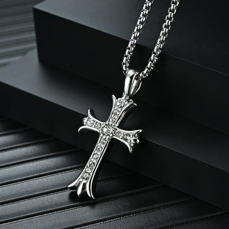 アクセサリー DEAL DESIGN necklace cross Design Amazon.com: SHANG JIURUI Elegant Gold-tone Cross Necklace