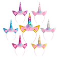 thumbnail image 1 of Diadema con forma de unicornio Little World, 14 unidades, para niñas y adultos, 1 of 7