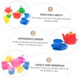 thumbnail image 2 of OULII Safe Pretend Play Tea Toy Durable Design Plastic for Children 1 Set, 2 of 3