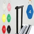 thumbnail image 3 of 10 Pcs Key Tags Vintage Motel Keychain Fade-resistant Smooth Surface Long-lasting DIY Crafts Ornament, 3 of 6