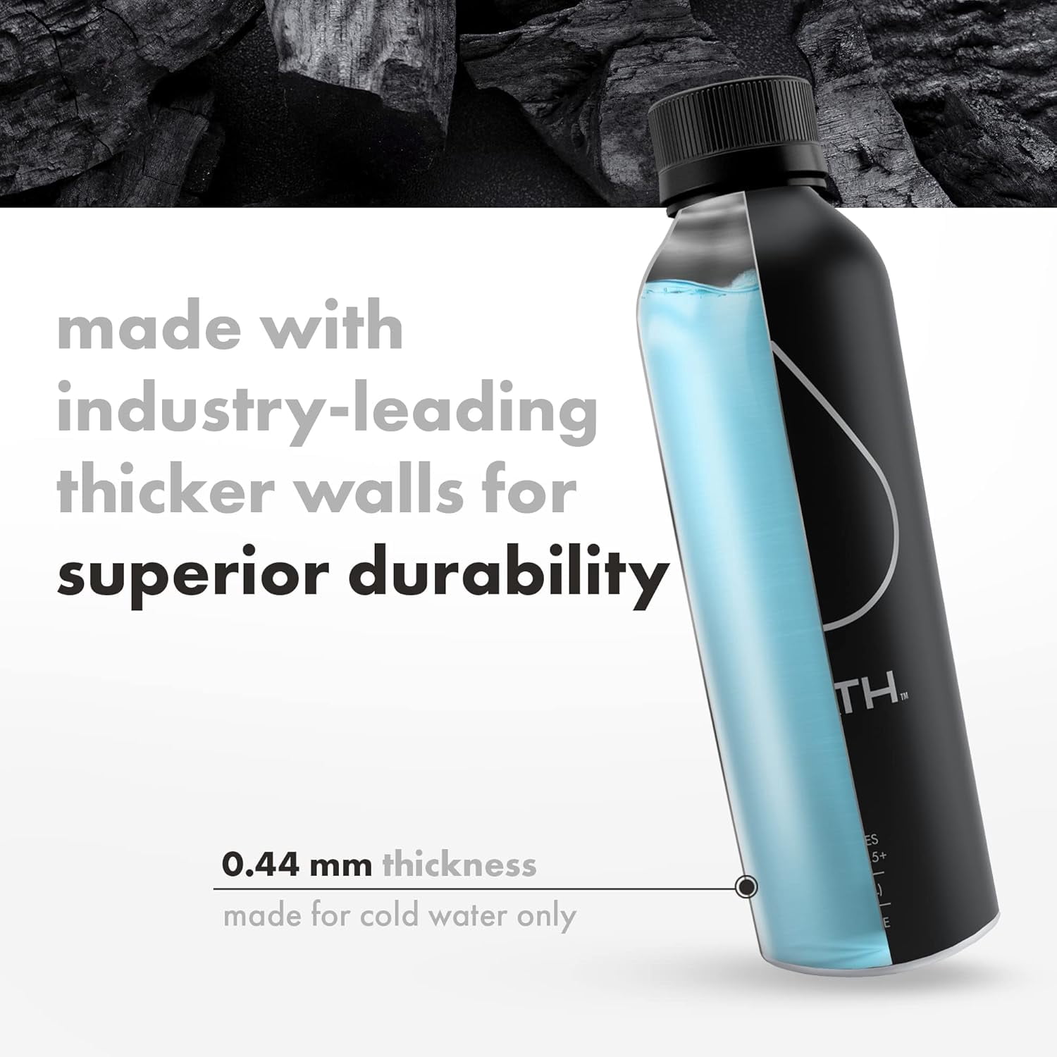 PATH Water Ultra-Purified Alkaline Water, 20 fl oz, 4 pack Aluminum Bottles