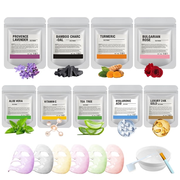 Jelly Mask Fokiabin Professional Esthemax, 1 litro, hidratante, caja de regalo