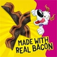 thumbnail image 4 of Purina Beggin' Strips Dog Treats with Real Bacon & Beef Nachos Flavors Tender Chews, 6 oz Pouch, 4 of 8