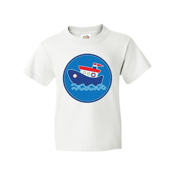 Inktastic Tug Boat Nautical Sea Youth T-Shirt