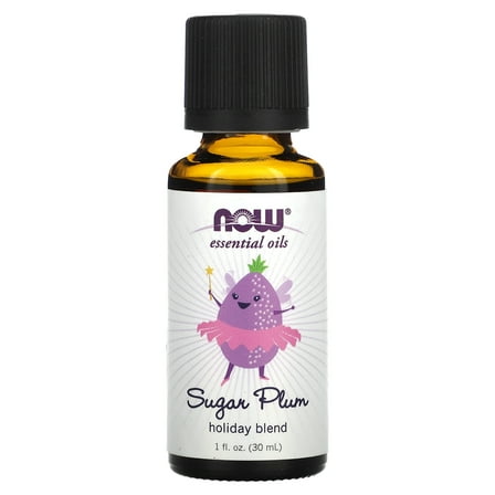 NOW Foods Essential Oils, Sugar Plum, 1 fl oz (30 ml)