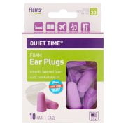 (3 Pack) Flents Plugs Quiet Time Comfort Foam Ear Plug, 20 (Best Ear Plugs For Swimmers Ear)