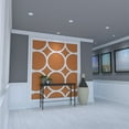 thumbnail image 3 of Ekena Millwork Large Beacon 23 3/8"W x 23 3/8"H PVC Decorative Fretwork Wall Panels, 3 of 10