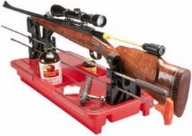 MTM GV30 Gun Vise For Gunsmithing Work And Cleaning Kits Red 