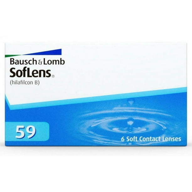 Lentes de Contacto Bausch Lomb Soflens 59 Miopía -5.00 3 Pares