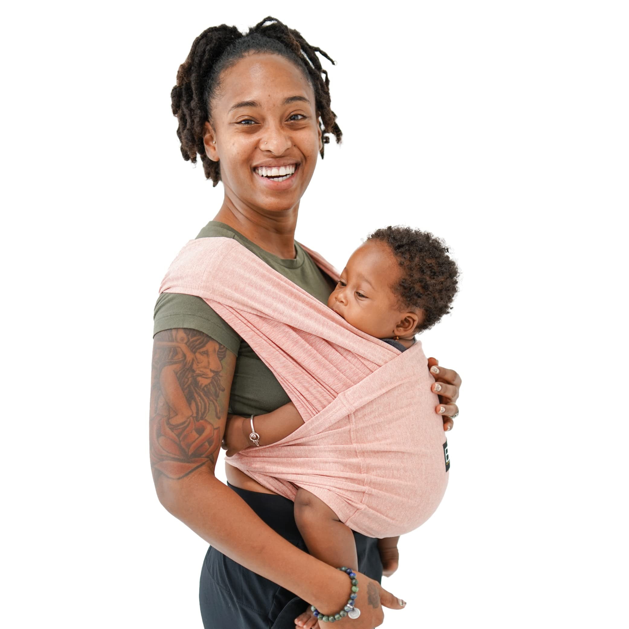 Baby K’tan Active Yoga Baby Wrap Carrier, Infant and Child Sling