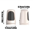 thumbnail image 3 of LOVEVER Battery Operated Heaters Desktop Heater Heating Electric Heater Home Heater High Power Mini Heater, 3 of 4