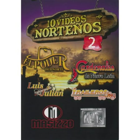 10 Videos Nortenos 2 (Amaray Case)