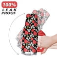 thumbnail image 6 of 40oz Cute Red Strawberry Stainless Steel Flip Straw Tumbler Spill Proof Travel Cup Double Wall Vacuum Insulated Coffee Mug with Top Handle, 6 of 6