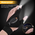 thumbnail image 3 of 2pcs Finger Gloves with LED Light Flashlight Tools Outdoor Gear Rescue Torch Fishing, 3 of 11
