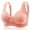 Hot Pink, variant on ATENAR Womens Bras,Wireless Bras for Women,Bras for Women,Breathable,Comfort Fit,Solid,Nylon,Black,42