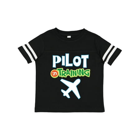 

Inktastic Pilot in Training Airplane Boys Future Job Gift Toddler Boy or Toddler Girl T-Shirt