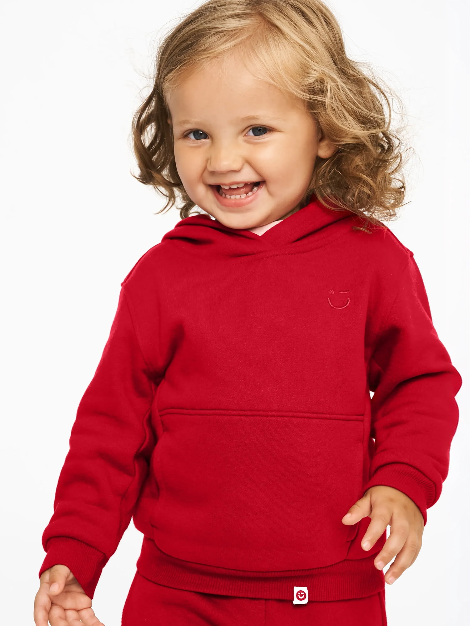 Color Mix by Garanimals Baby & Toddler Fleece Hoodie, Sizes 0–6T