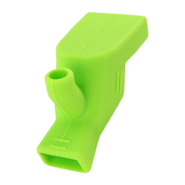 Extensor de grifo de agua para fregadero de cocina, extensor de grifo para ñera de bebé, cubierta para ño, fregadero de cocina, bebés y niños Verde