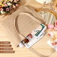 thumbnail image 4 of Bolsa Tote de Crochet hatisan para mujer Grande para Playa B-Khaki, 4 of 6