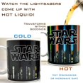thumbnail image 3 of Star Wars Mug, Lightsabers Appear With Heat (12 oz) - Fragile -, 3 of 5