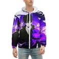 thumbnail image 2 of Solo Leveling Zip Up Hoodies Unisex Realistic 3D Print Sweatshirt Long Sleeve Hooded Jacket Coat M, 2 of 8