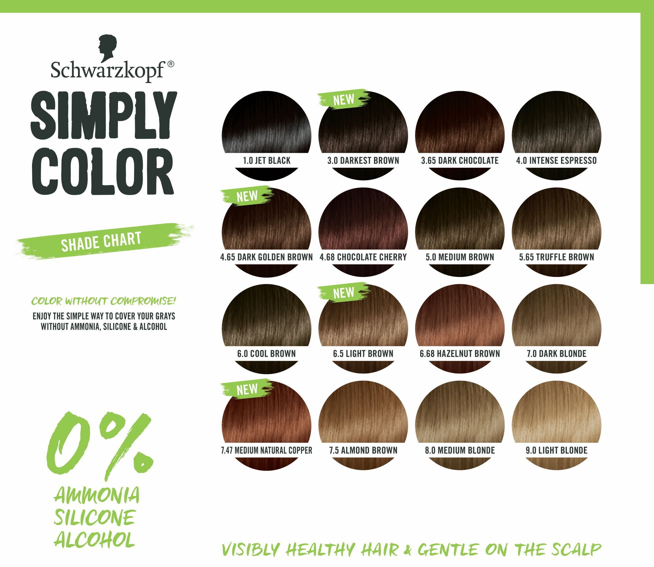 Schwarzkopf Simply Color Permanent Hair Color,  Chocolate Cherry -  
