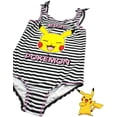 thumbnail image 2 of Pokemon Fille Pikachu Noir 1 Pce Maillot de Bain (11-12 Ans), 2 of 5