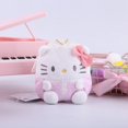 thumbnail image 2 of Bolsa de felpa Kawaii Sanrioed de 10Cm, monedero de felpa Keroppi, Kuromi, badbadtz-maru, Hellokittys, My Melody, Pachacco, auricular, colgante8 Fivean Toy model, 2 of 2