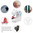 thumbnail image 4 of 9Pcs Sewing Equipment Set, Sewing Supplies Sewing Machine, Lightweight Mini Sewing Machine, Portable Electric Sewing Machine For Home For Clothing Studio USflat Plug, 4 of 8