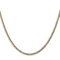 thumbnail image 3 of 14k Yellow Gold 20 Inch 2.5mm Curb Chain Necklace Pendant Charm, 3 of 9