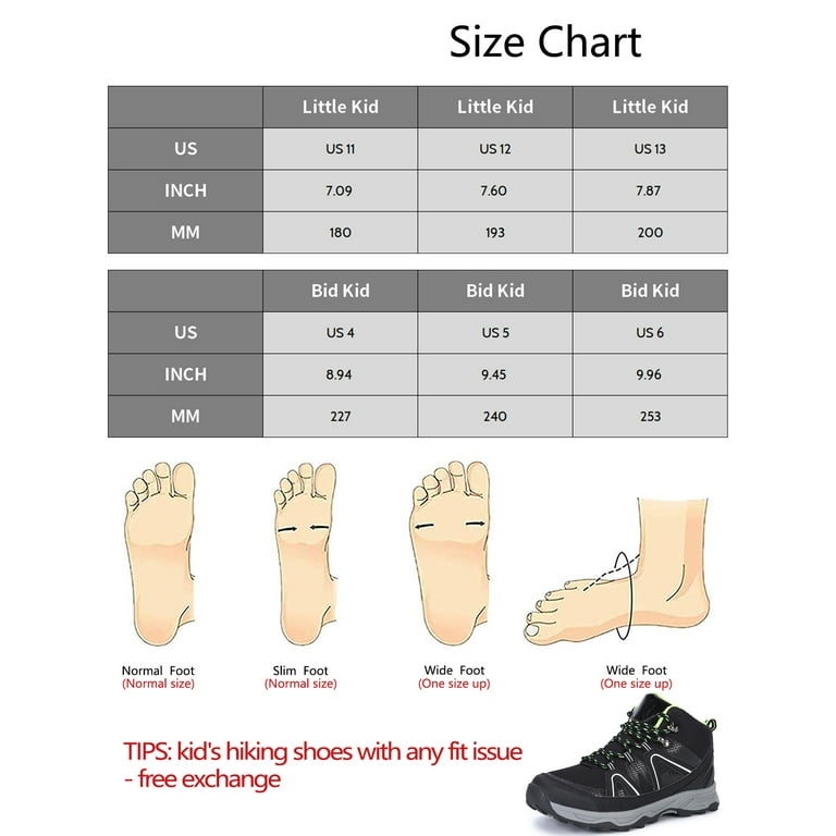 Walmart kids cheap hiking shoes