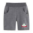 thumbnail image 2 of Kkkded Kids Toddler Boys Shorts Pants Baby Summer Cotton Shorts Athletic Fashion Elastic Waist Five-Quarter Pant Casual Pants with Pockets for 1-9Years, 2 of 8