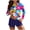Multicolor, variant on Two Piece Rash Guard for Women Sun Protection UPF 50+ Long Sleeve Swimsuits Quick Dry Swim Shirts