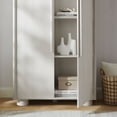 thumbnail image 4 of Bellamy Tall Arched Storage Cabinet in Ash, 4 of 9