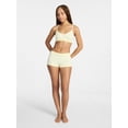 thumbnail image 2 of No Boundaries Seamless Triangle Bralette & Boyshort Set, 2-Piece, Women's XS-XXXL, 2 of 5