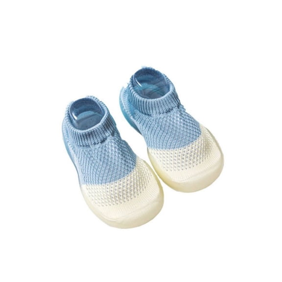 Usaibhir Baby Girls Boys First Walking Shoes Non Slip Soft Sole Sneakers Toddler Infant Sock Shoes Slipper Socks