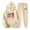 Beige, variant on Feancey Sweatsuit for Women Novelty Love Heart Print Hoodies and Sweatpants 2 Piece Sets Valentines Day Cute Tracksuit Set with Pockets Beige XL