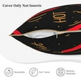 thumbnail image 5 of Kll Hot Chili Decorative Throw Pillow Covers Velvet Soft For Couch Sofa Bedroom Living Room Outdoor -18"X18", 5 of 8