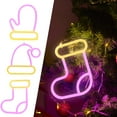 thumbnail image 7 of Uuiauoio Christmas LED Neon Light Sign USB Powered Holiday Decor, Festive Bedroom Mall Photo Backdrop Hanging Lamp for Christmas Party Home Decoration, 7 of 7