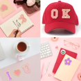 thumbnail image 4 of Parche adhesivo GAMYPET de letras de chenilla, 136 piezas para DIY, 4 of 7
