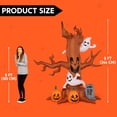 thumbnail image 5 of Joiedomi Árbol inflable de Halloween de 8 pies con fantasma, calabaza y lápida, inflables con LED incorporados para fiesta de Halloween en interiores, exteriores, patio, jardín, decoraciones de césped, 5 of 5
