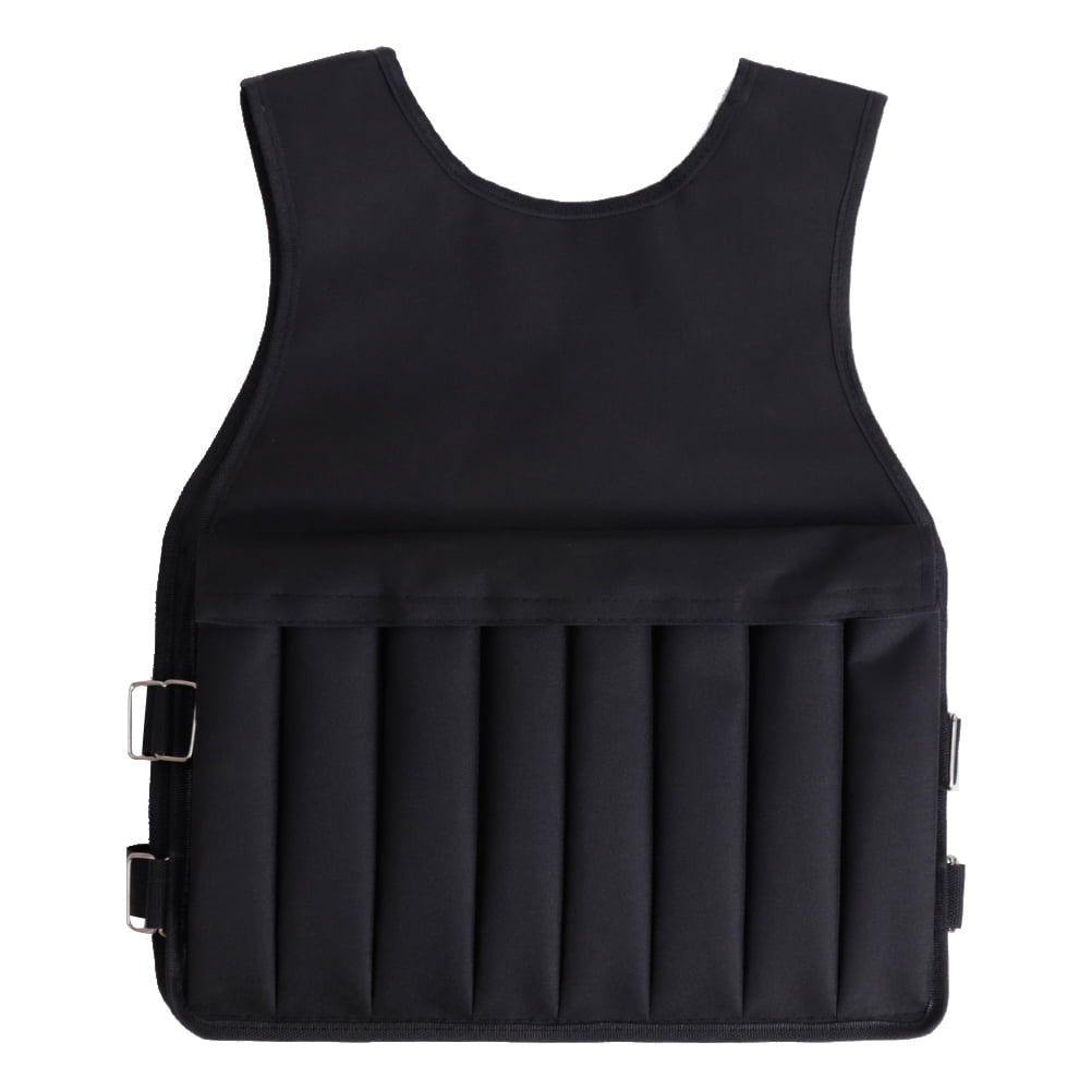 20kg Loading Weighted Vest Adjustable Sand Waistcoat for Boxing Training 