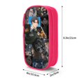 thumbnail image 3 of Attack On Titan Pencil Case Durable Pen Carrying Case Lightweight Pencil Bag Pouch Box Organizer Pencase Pink, 3 of 8