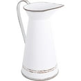 thumbnail image 1 of generic Pitcher Vase Farmhouse Decorative Pitcher Flower Jug Milk Can Jug Tin Pot Flower Bucket Rustic Farmhouse Decoration L, 1 of 9