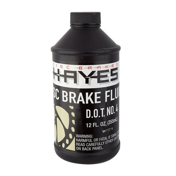 Hayes DOT 4 Brake Fluid, 12oz