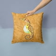 thumbnail image 2 of Carolines Treasures 8640PW1414 Seahorse Fabric Decorative Pillow 14HX14W multicolor, 2 of 4