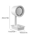 thumbnail image 3 of Needhep Standing Fans That Blow Cold Air,Small Fans for Home, Small Electric Fan With Cord, Mini Personal Fan, Portable Cooling Fan (White), 3 of 7