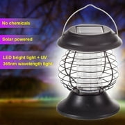 Solar Fly Trap Light,Mosquito Killer Lamp,Insect Bug Zapper UV Lamp,Outdoor Light For Patios Gardens Camping Tents