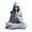 Grey, variant on KGJQ 3D Printed Alien Meditation Statue, Zen Desk Decor Ornament, Cute Extraterrestrial Figurine for Home Office, Sci Fi Gift